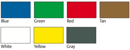 MetroMax CSM6-GRX Color Shelf Markers 